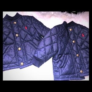 Ralph Lauren Infant water resistant quilted jacket